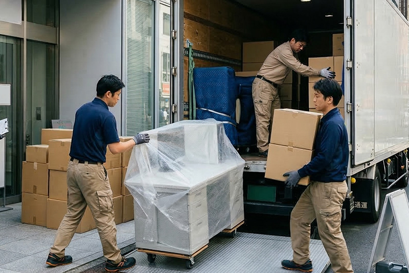 引越サービス：ハイクオリティーな作業スタッフ